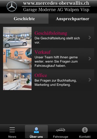 Garage Moderne AG Walpen Visp screenshot 3