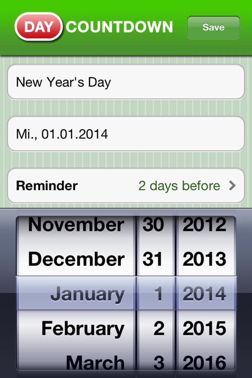 Calendar Countdown How Many Days Left By ClickConnect GmbH