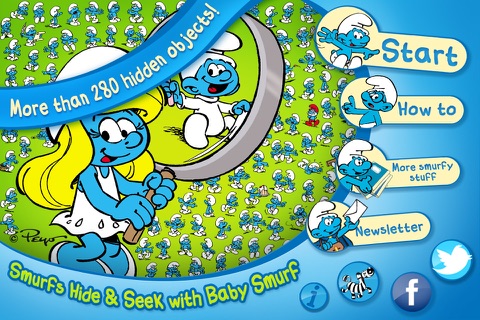 The Smurfs Hide & Seek with Baby screenshot 2