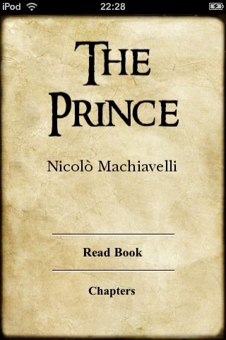 The Prince by Nicolò Machiavelli