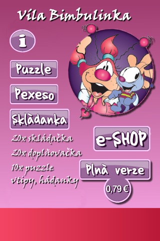 Puzzle Víla Bimbulinka Free Game screenshot 3