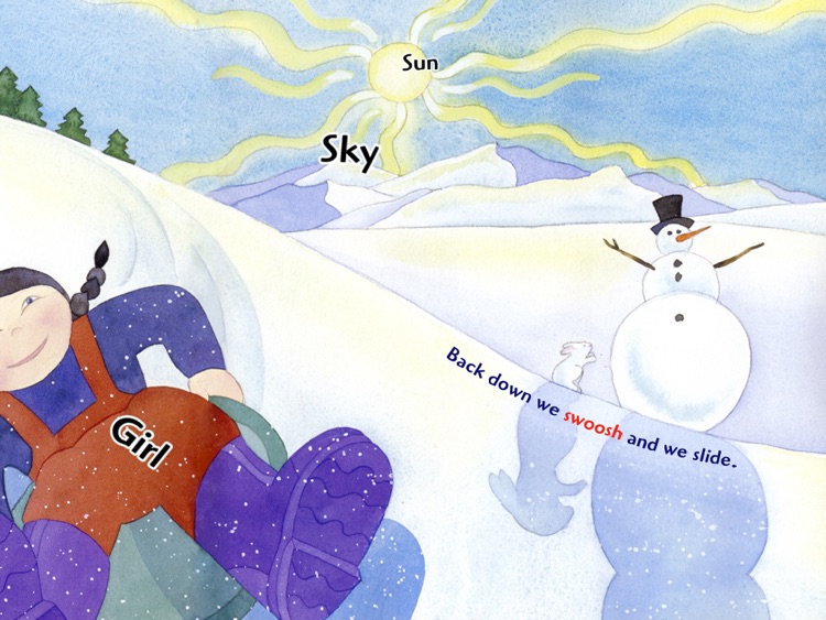 Winter Is: teach your child about the joys of the winter season in this interactive kid's book by Ann Dixon ("Lite" Free Trial of an Auryn App) screenshot-3