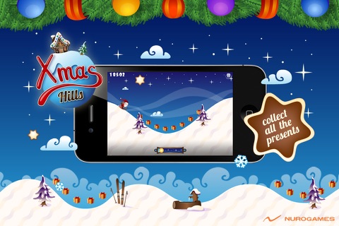 Tiny Santa - Xmas Hills screenshot 2