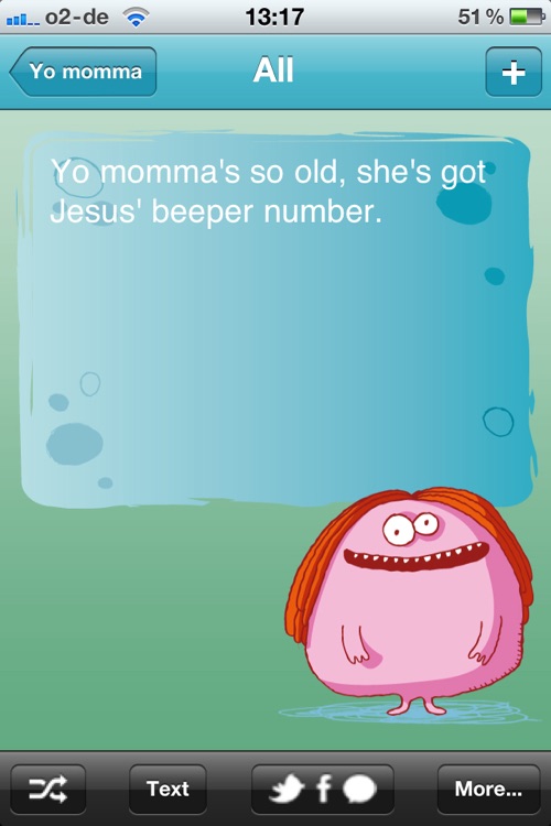 Yo mamma - Diss your friends with mean jokes and sayings