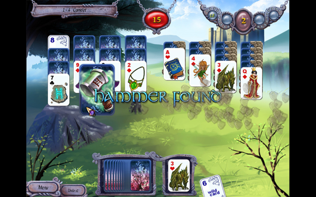 ‎Avalon Legends Solitaire Screenshot