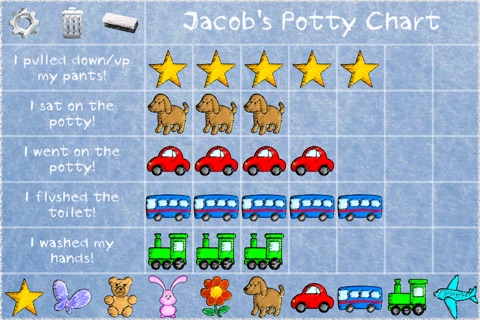 Potty Charts screenshot 3