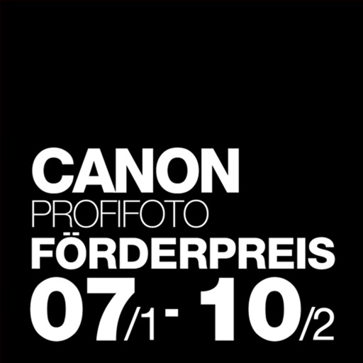 Canon Profifoto Förderpreis 07/1-10/2 icon