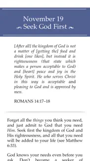 starting your day right devotional iphone screenshot 2