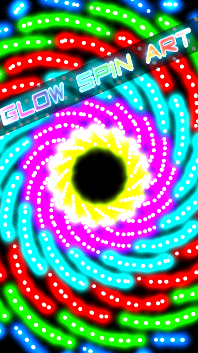 Glow Spin Art screenshot 1