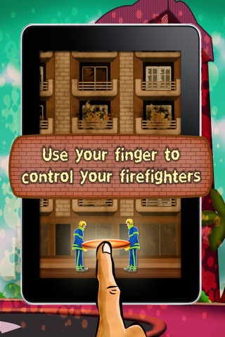 Hotel in Fire Rescue Free – Help firefighter and police save people jumping off the hell tower screenshot 3