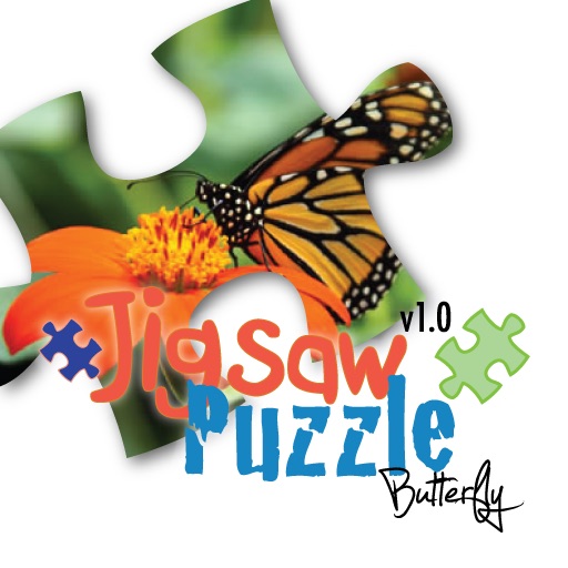 Nature Jigsaw Puzzle: Butterfly icon