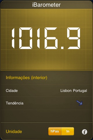 a Barometer for iPhone & iTouch screenshot 3