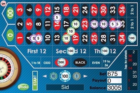 ASD American Roulette Lite screenshot 2