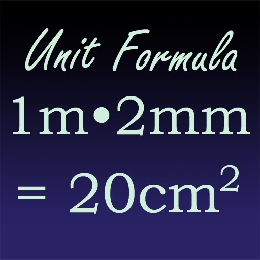 unit formula