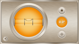 Spirit Level Gold Free - Handy angle meter & slope finder tool for iPhone & iPod (best pocket tools set)のおすすめ画像2