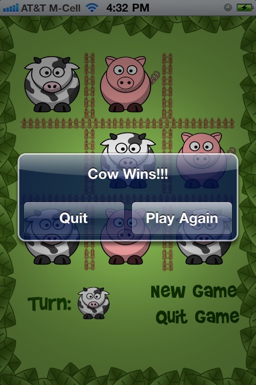 Moo Tac Toe Free - Animal Tic Tac Toe for Kids! screenshot-3