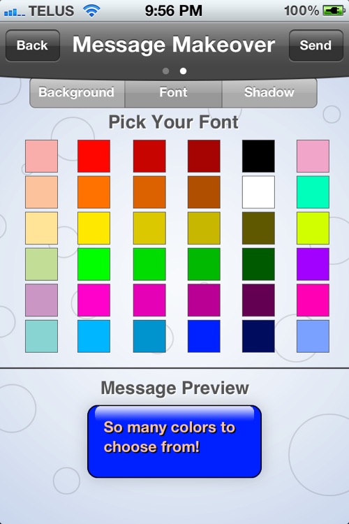 Message Makeover - Colorful Text Message Bubbles screenshot-4