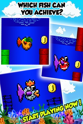 Splashy Jumpy Fish -  Flappy Tiny Adventure Game screenshot 3