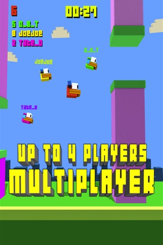 Block Bird -  3D Flappy Flyer screenshot 2