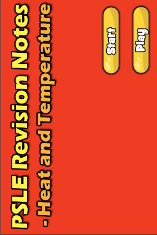 PSLE Science Revision Notes - Heat & Temperature