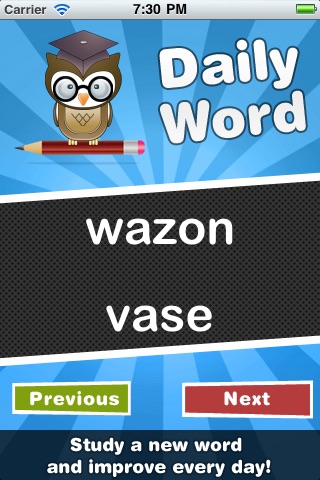 Polish Daily Word! screenshot 2