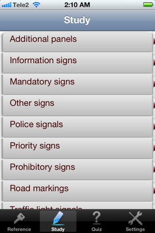 Road Signs (Free) for US, UK and Europe screenshot 2