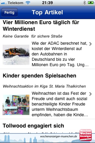 Münchner Wochenanzeiger screenshot 4