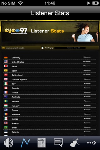 EYE 97 Radio screenshot 2