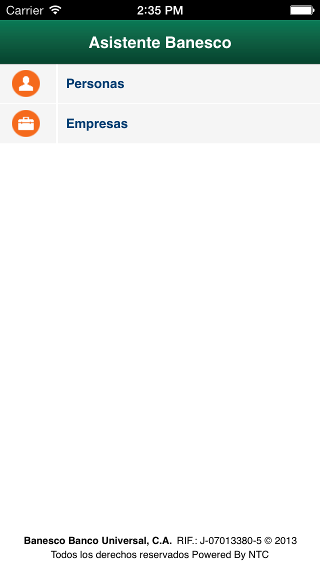 Screenshot #1 pour Banesco Catálogo