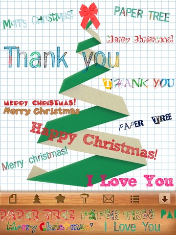 Christmas Card N Paper Tree screenshot 4