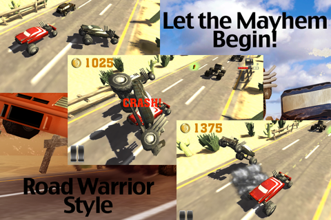 Road Warrior Car Crush Racing: A 3D Traffic Simulation Racer Game screenshot 3
