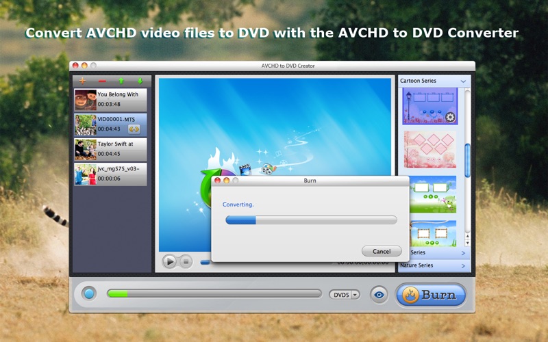 AVCHD to DVD Creator thumbnail 2