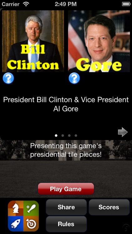 Running Mates - Presidents & Vice Presidents Game