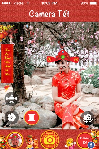 Camera Tết screenshot 2