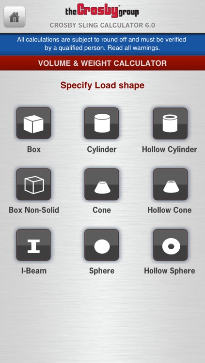 Sling Calculator