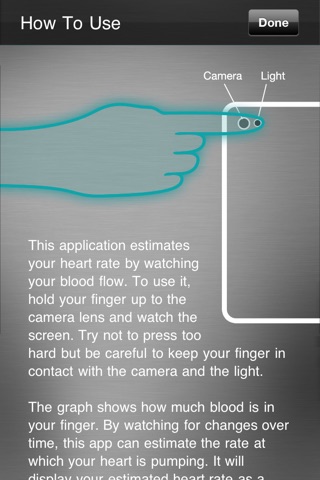 Visual Heart Rate Monitor screenshot 2