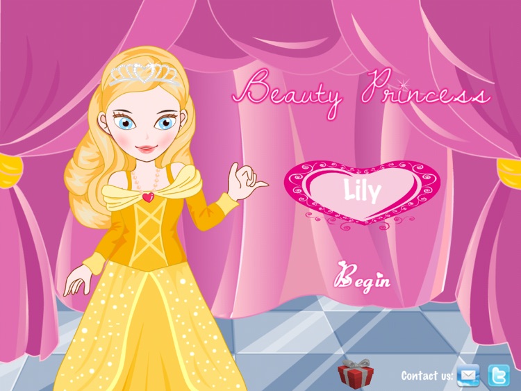 Beauty Princess HD: Dress up and Make up game for kids screenshot-4