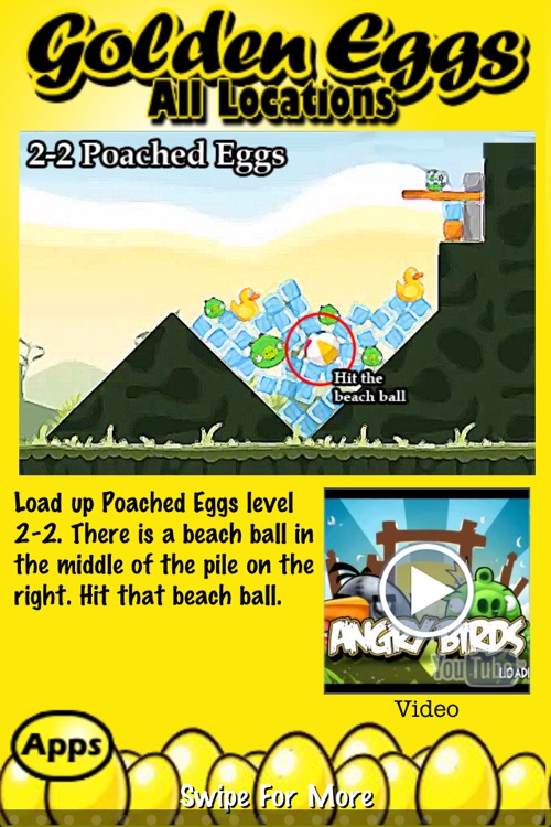 Free Golden Eggs for Angry Birds ~ An easy guide and walkthrough of the hidden golden egg locations in Angry Birds