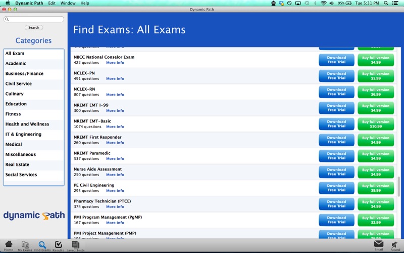 Screenshot #3 pour Free Test Prep by Dynamic Path