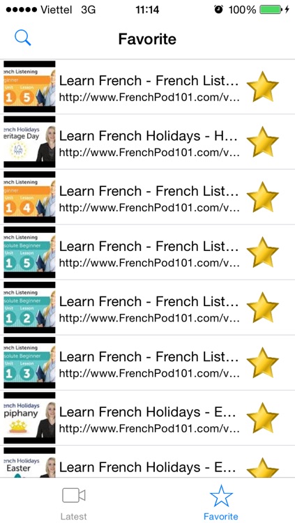 Learn French in Videos screenshot-3