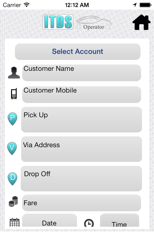 taxi dispatch system screenshot 2