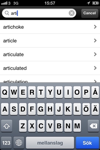 Dictionary4English - Portuguese screenshot 3