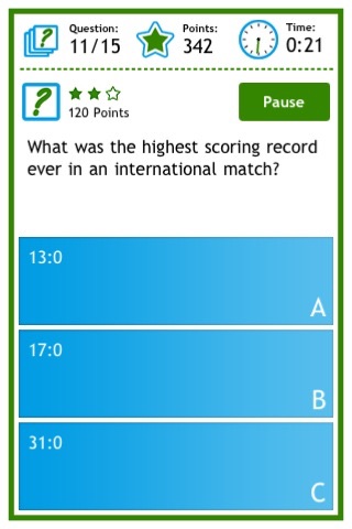 Fußball-Quiz (WAS IST WAS) screenshot 2