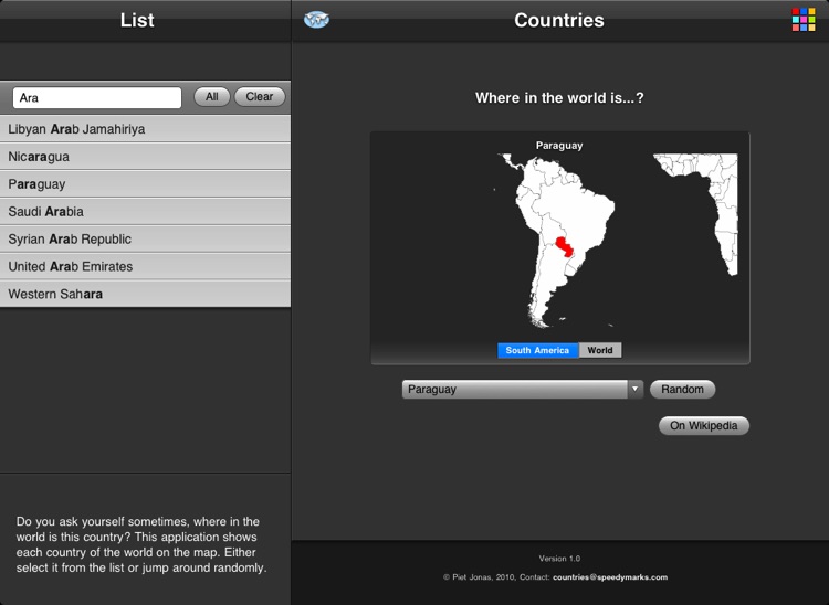 All Countries XL