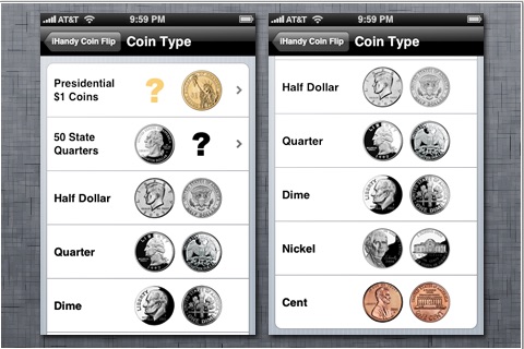 iHandy Coin Flip