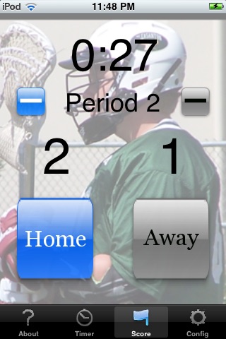 LAX Time & Score