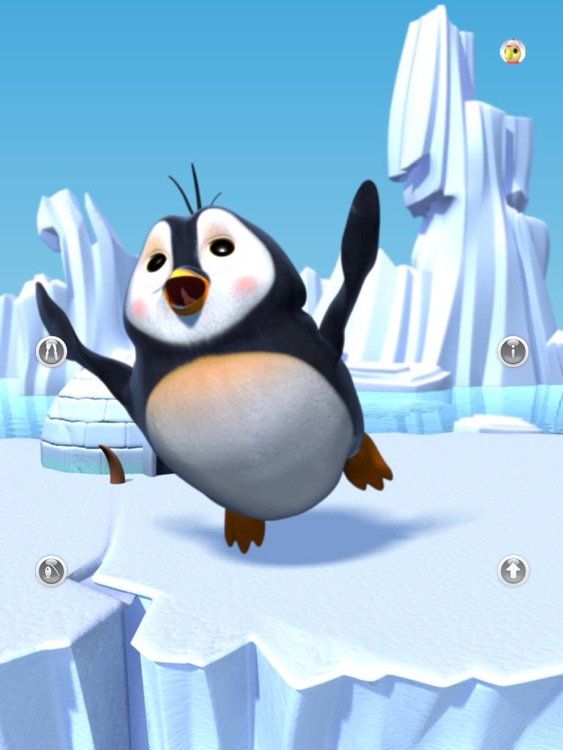 Talking Gwen the Penguin Lite HD screenshot-3