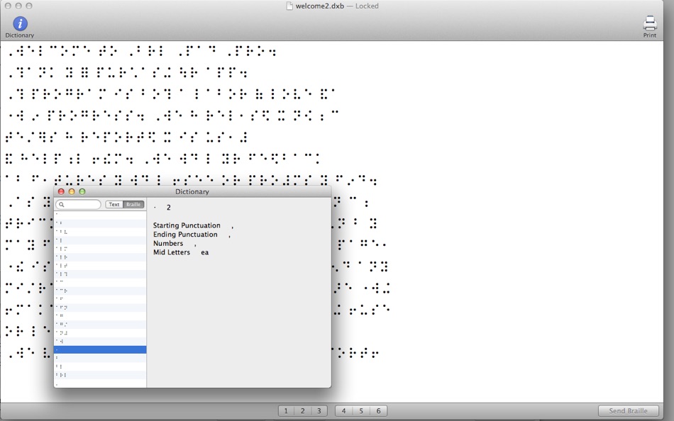 #3. Braille Writer Student for Mac OS X (macOS) Podle: Ethervision