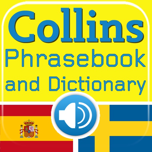 Collins Spanish<->Swedish Phrasebook & Dictionary with Audio icon