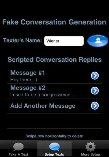 Скриншот Fake-A-Message ™ (MMS & SMS!) на iPhone 4
